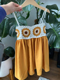 Summer Dress| Mustard Sunflower