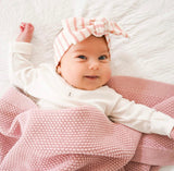 Organic Cotton Knit Baby Blanket