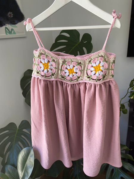Summer Dress| Pink Flower
