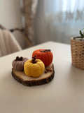 Crochet Pumpkin Set of 3