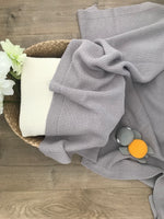 Organic Cotton Knit Baby Blanket