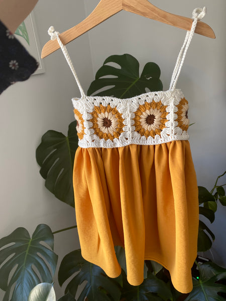 Summer Dress| Mustard Sunflower