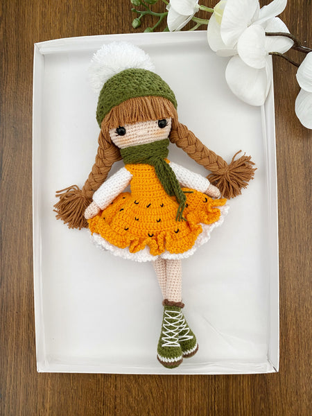 Little Miss Pumpkin Doll